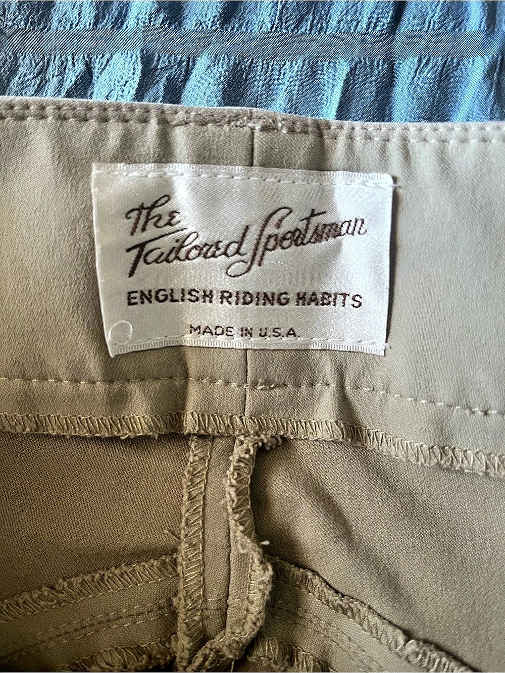 The Tailored Sportsman The Professional Equestrian Breeches Tan Waist 28